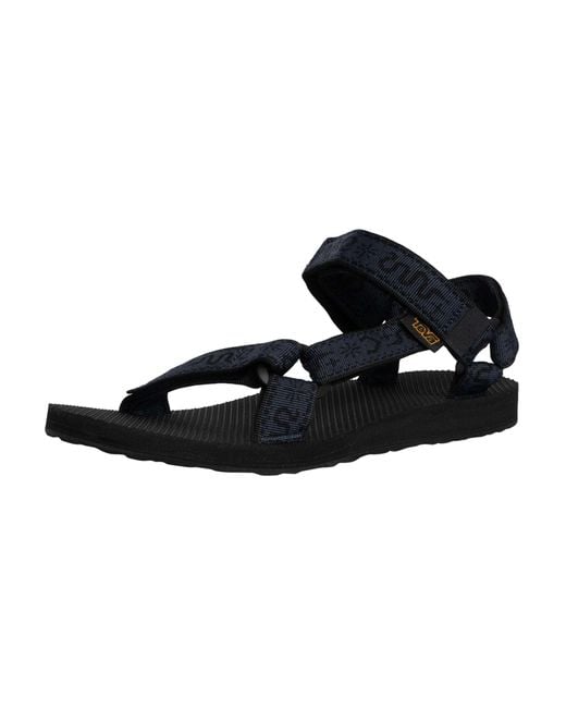 Teva Black Original Universal Sandals for men
