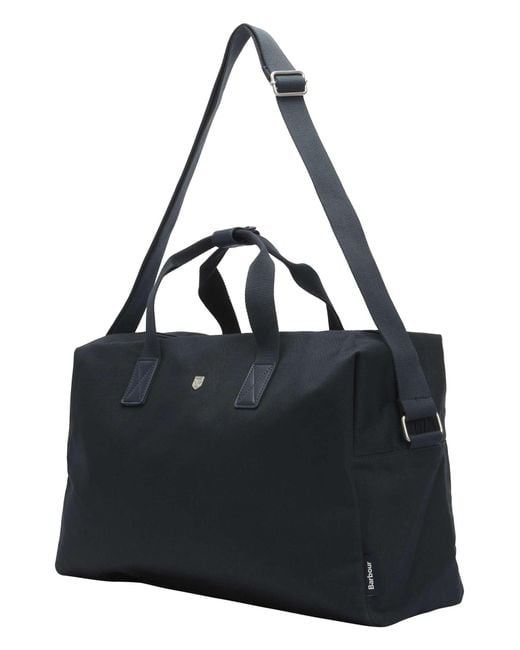 Barbour Blue Cascade Flight Bag for men