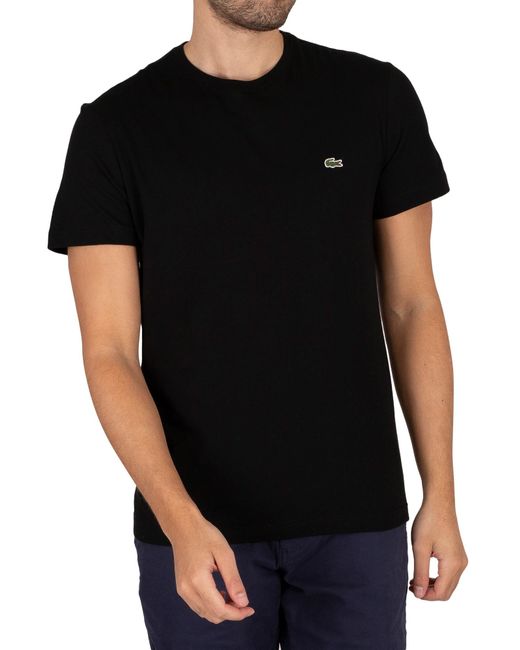 lacoste t shirt black