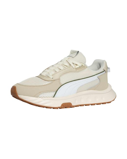 PUMA White Wild Rider Futurism Trainers for men