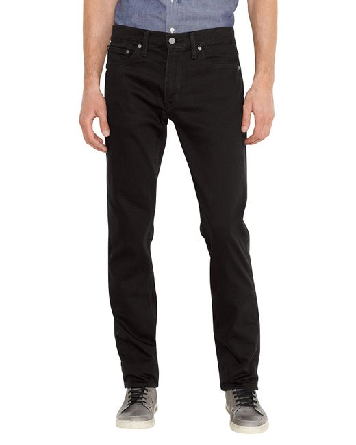 Levi's Black 511 Slim Fit Nightshine Jeans for men
