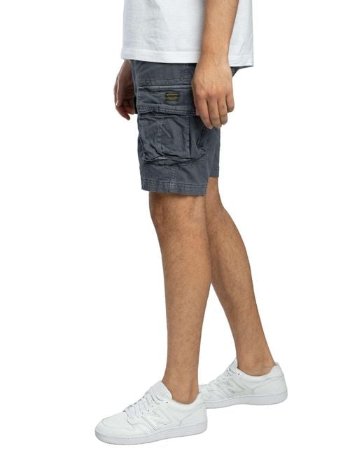 Superdry Blue Core Cargo Shorts for men