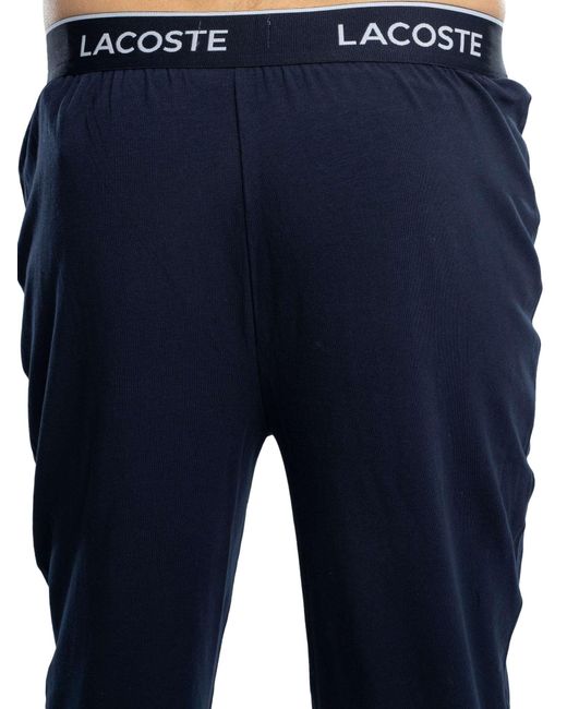 Lacoste Blue Graphic Pyjama Set for men