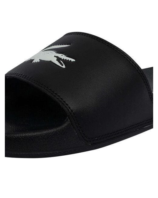 Lacoste Black Serve 0.0 125 1 Cma Sliders for men