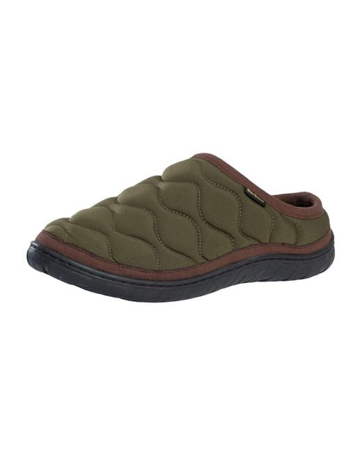 Barbour Brown Outdale Slippers for men