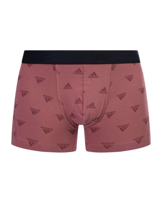 Adidas Multicolor 3 Pack Active Flex Cotton Trunks for men