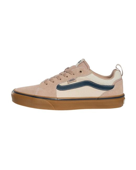 Vans White Filmore Suede Trainers for men