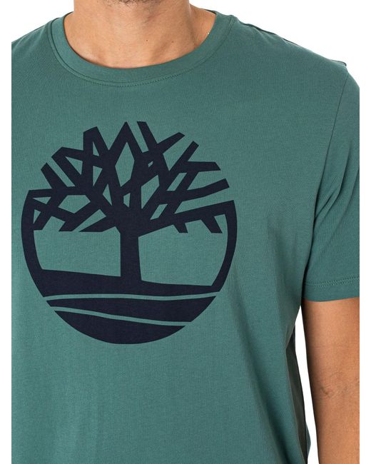 Timberland Green Tree Logo T-shirt for men