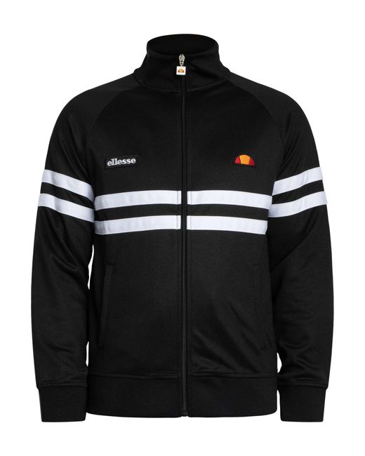 Ellesse Black Rimini Track Jacket for men