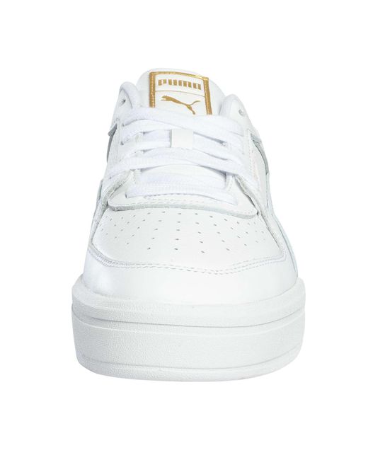 PUMA White Ca Pro Classic Leather Trainers for men
