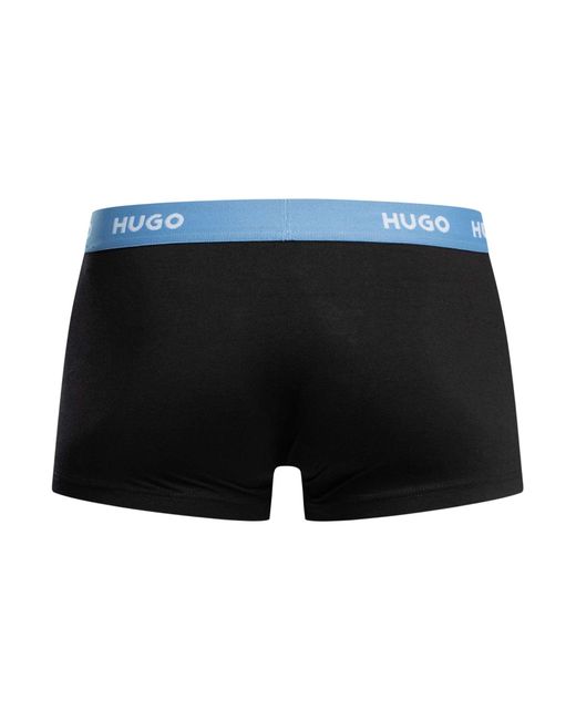 HUGO Black 3 Pack Trunks for men