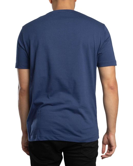 Gant Blue Regular Shield T-shirt for men