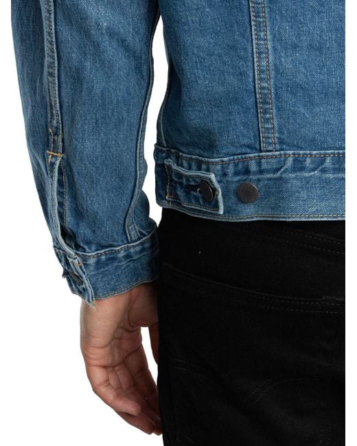 Levi's Blue The Trucker Jacket for men