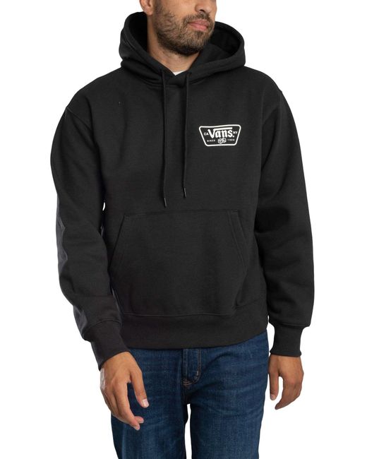 Vans Black Back Patch Pullover Hoodie for men