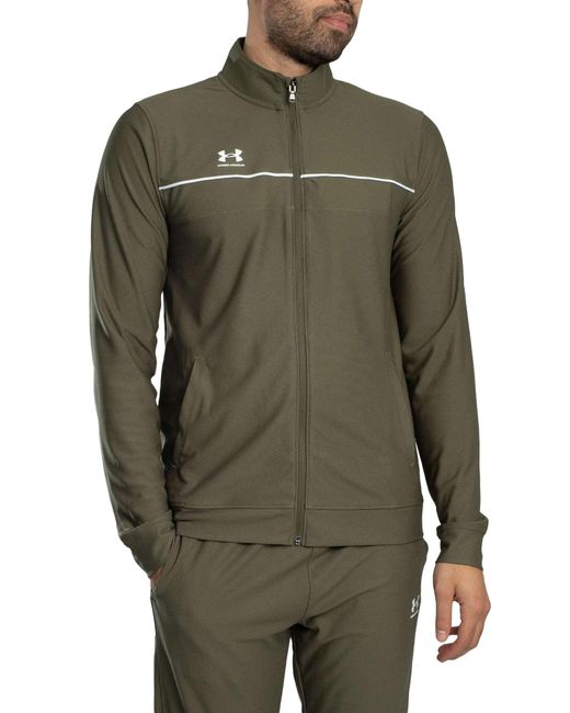 Under Armour Green Challenger Tracksuit for men