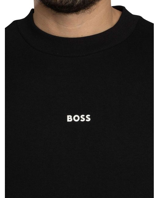 Boss Black Wesmallcrew Sweatshirt for men