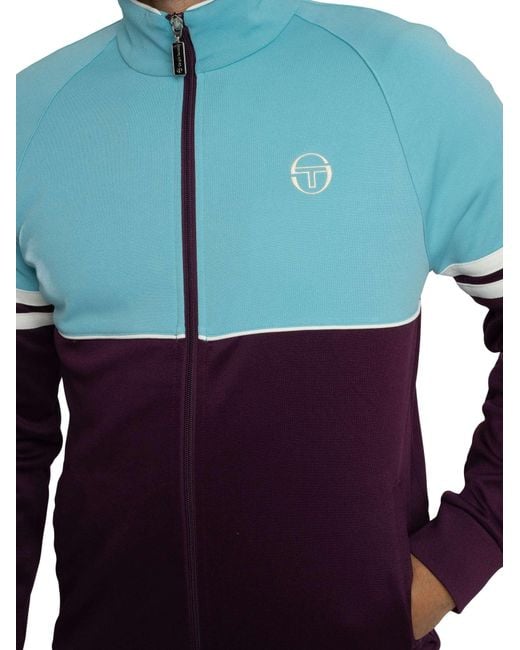 Sergio Tacchini Purple Orion Track Jacket for men