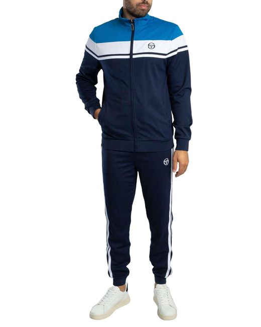 Sergio Tacchini Blue Damarindo Track Suit for men