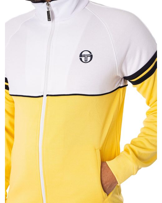 Sergio Tacchini Yellow Orion Track Jacket for men