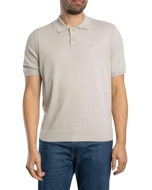 Boss Gray Asac Polo Shirt for men