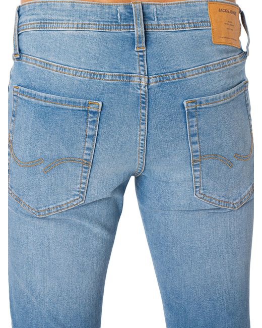 Jack & Jones Blue Glenn Original 330 Slim Jeans for men