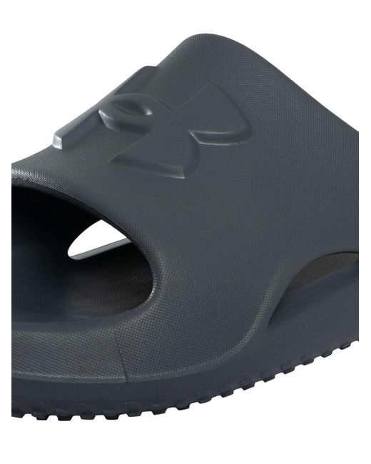 Under Armour Blue Locker Sliders for men