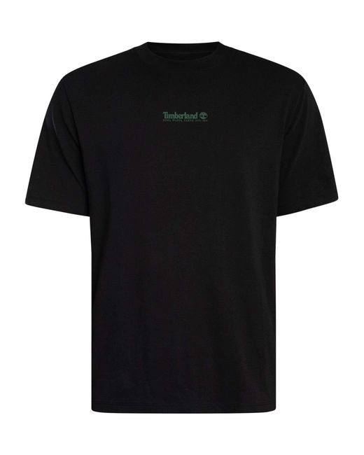 Timberland Black Centre Brand T-shirt for men