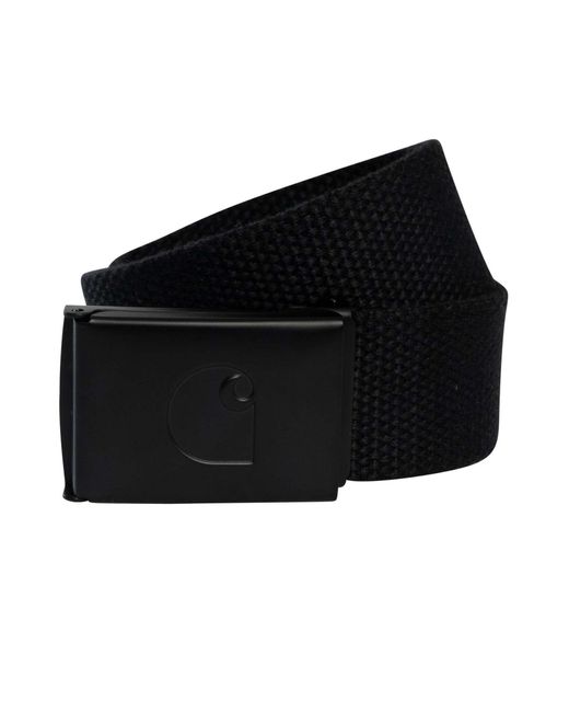 Carhartt Black C-logo Belt for men