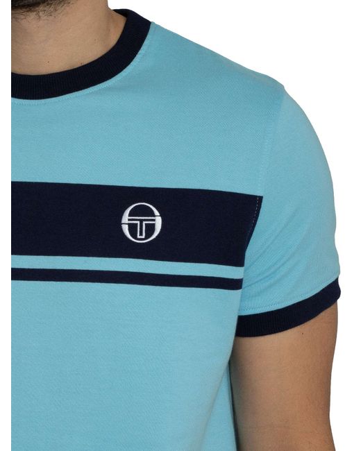 Sergio Tacchini Blue Master T-shirt for men