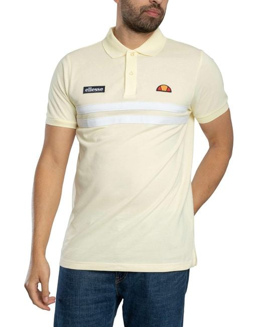 Ellesse Natural Muccia Polo Shirt for men