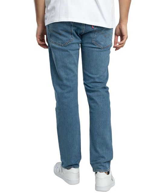 Levi's Blue 502 Taper Jeans for men
