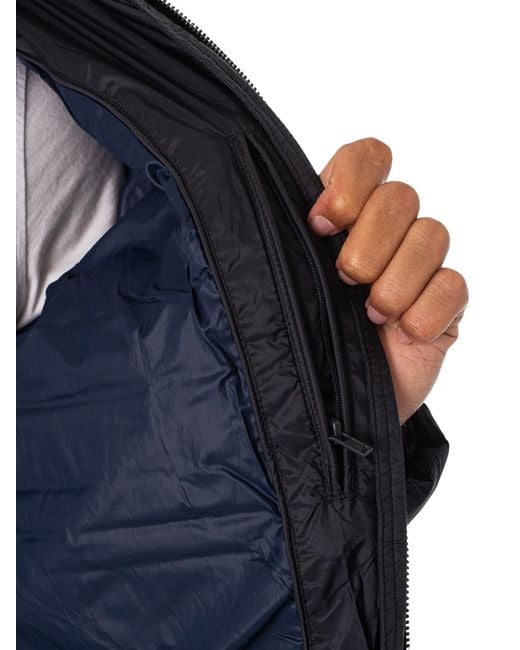 Superdry Blue Lightweight Short Puffer Jacket for men