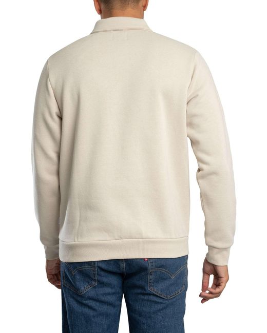 Jack & Jones Natural Bradley Polo Sweatshirt for men