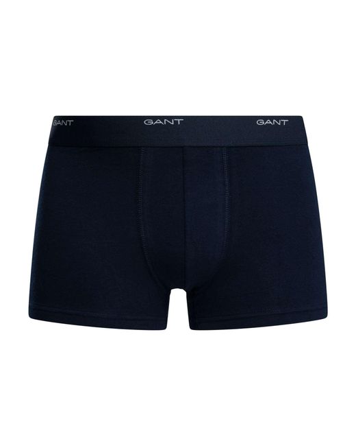 Gant Blue 3 Pack Core Trunks for men