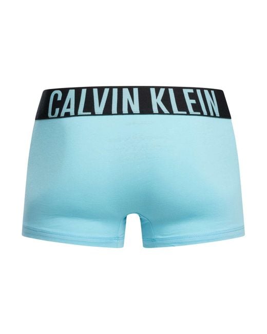 Calvin Klein White 3 Pack Intense Power Trunks for men
