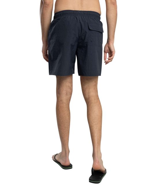 Lyle & Scott Blue Plain Swim Shorts for men