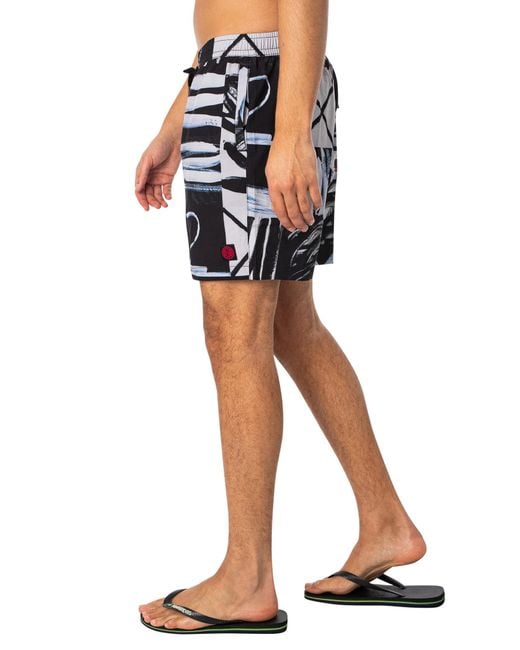 Deus Ex Machina Blue 10 X Boardshort Swim Shorts for men