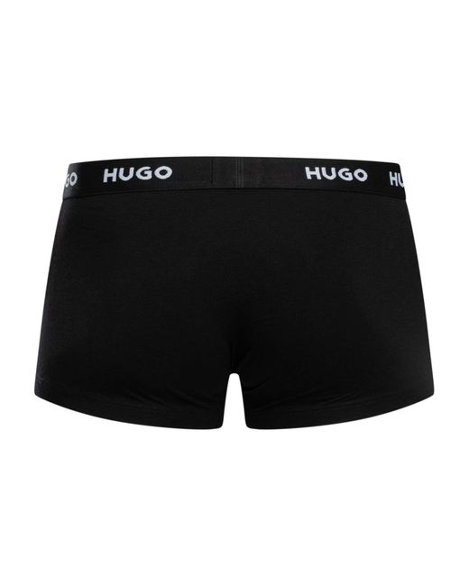 HUGO Black 3 Pack Trunks for men