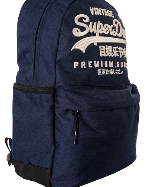 Superdry Blue Heritage Montana Backpack for men