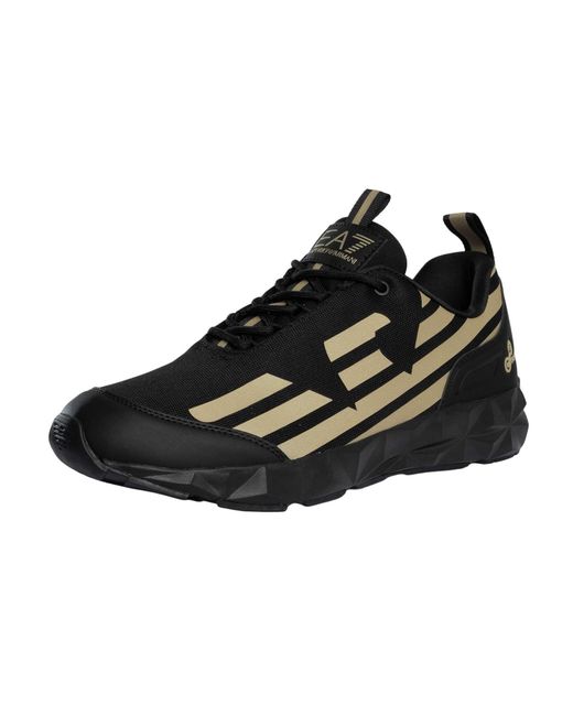 EA7 Black Ultimate C2 Kombat Core Trainers for men