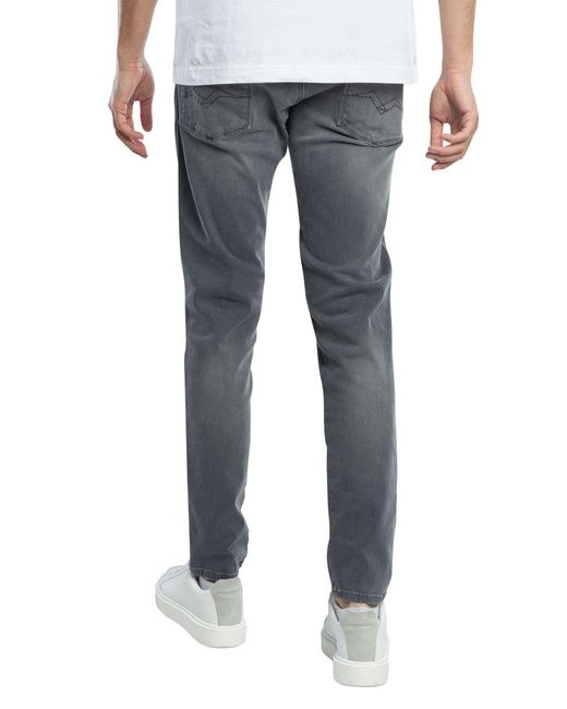 Replay Blue Anbass Slim Jeans for men