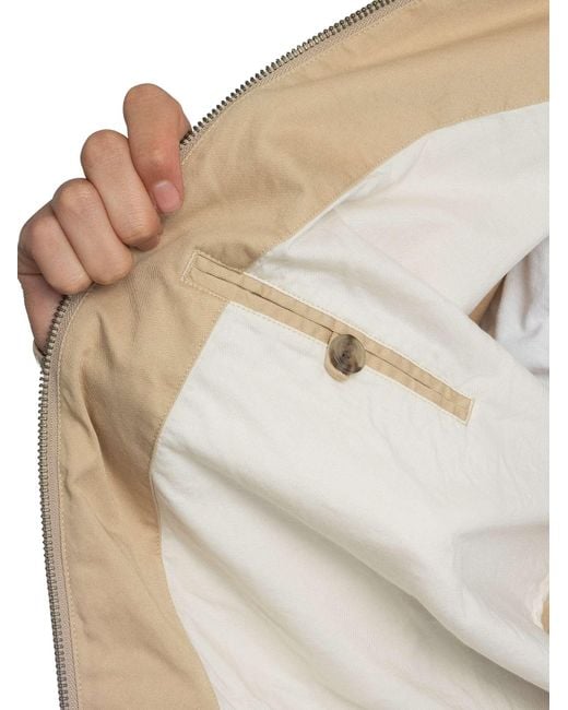 Gant Natural Cotton Windcheater Jacket for men