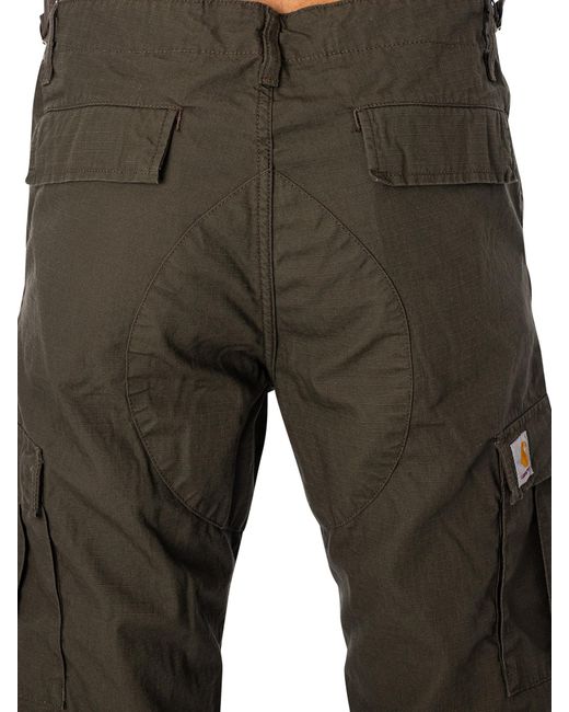 Carhartt WIP Cypress Rinsed Aviation Slim Fit Cargos