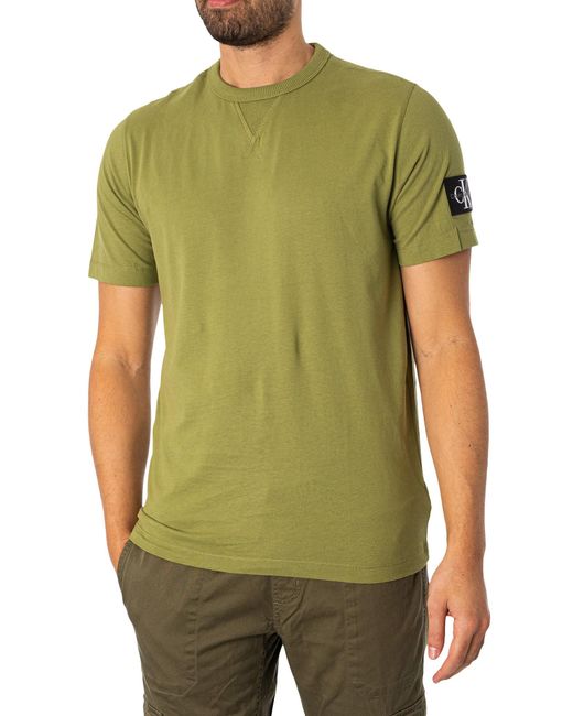 Calvin Klein Green Badge Regular T-shirt for men