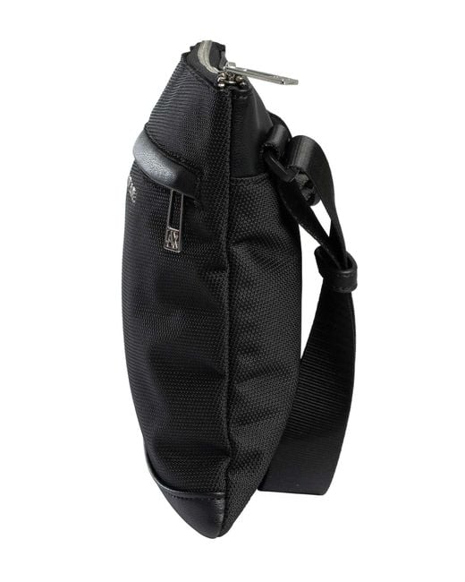 ARMANI EXCHANGE Black Singapore Crossbody Bag for men
