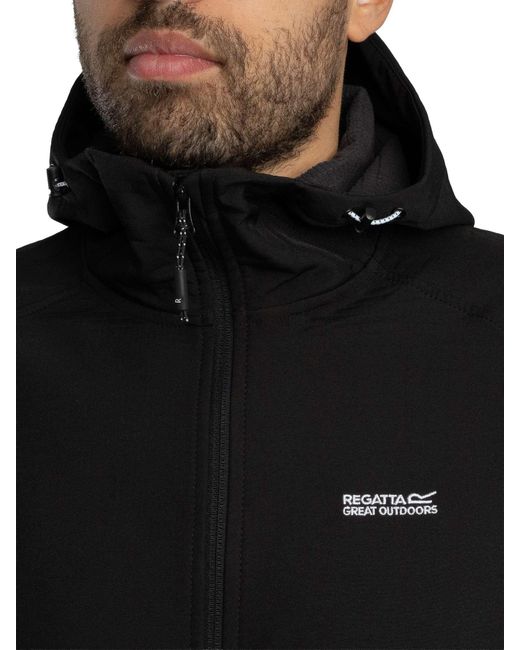 Regatta Black Arec Iii Softshell Jacket for men