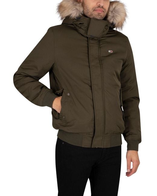 Tommy Hilfiger Tech Bomber Parka Jacket 