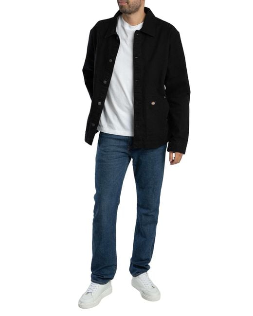 Dickies Black Unlined Canvas Barn Jacket for men