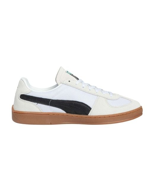 PUMA White Super Team Og Trainers for men