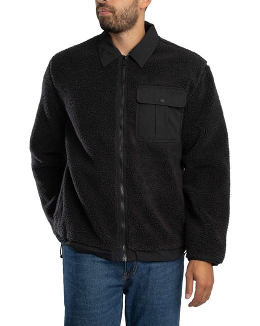 Levi's Black Joonie Sherpa Jacket for men